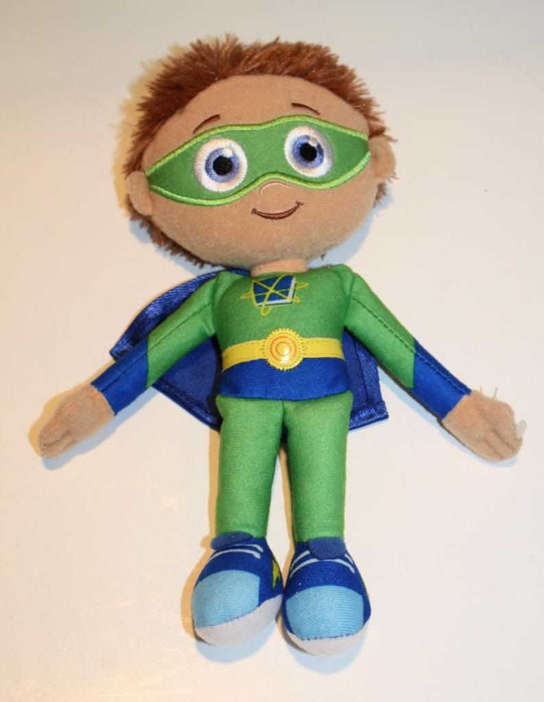 super why talking plush doll